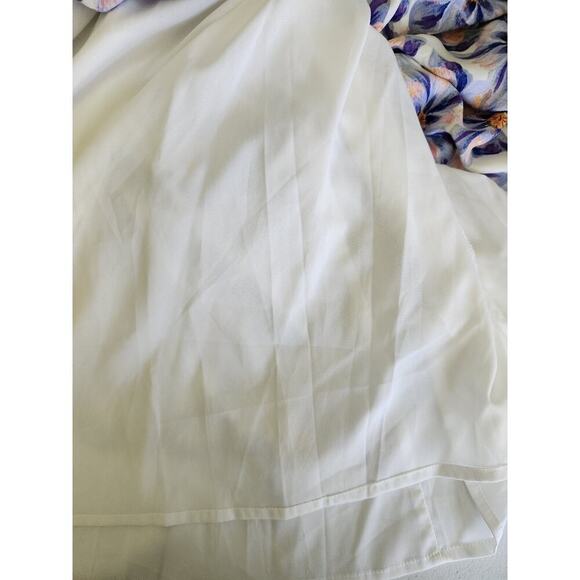 Grace Karin smocked floral Midi Dress sz S Small nwt resort vacation romantic - Picture 6 of 12